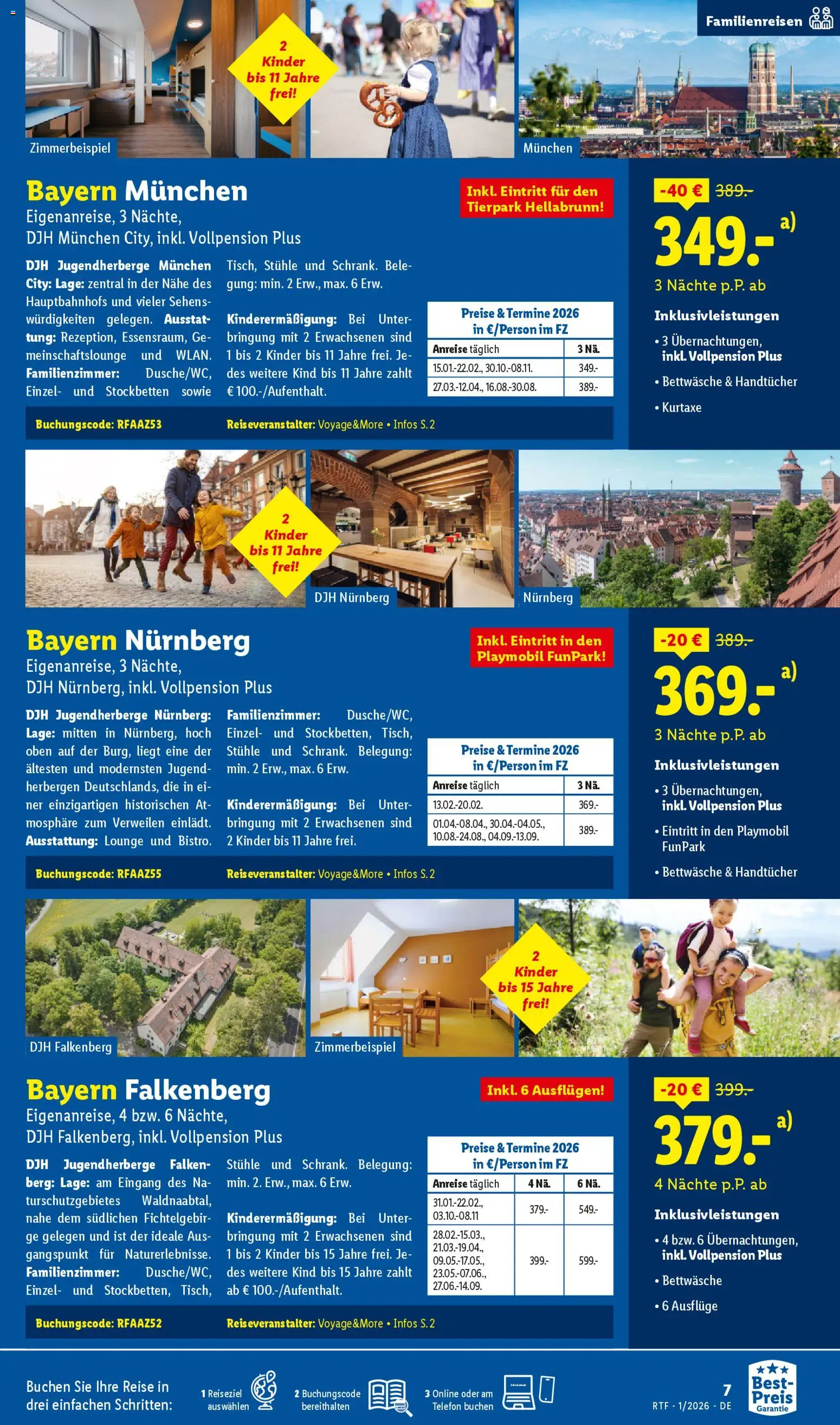 Lidl Reisen - Prospekt – gültig ab 14.01.2026 | Seite: 7 | Produkte: Bettwäsche, Telefon