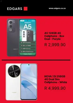 Edgars specials catalogue – valid from 28.11.2025 | Page: 2 | Products: Sim, Camera, Box, Battery