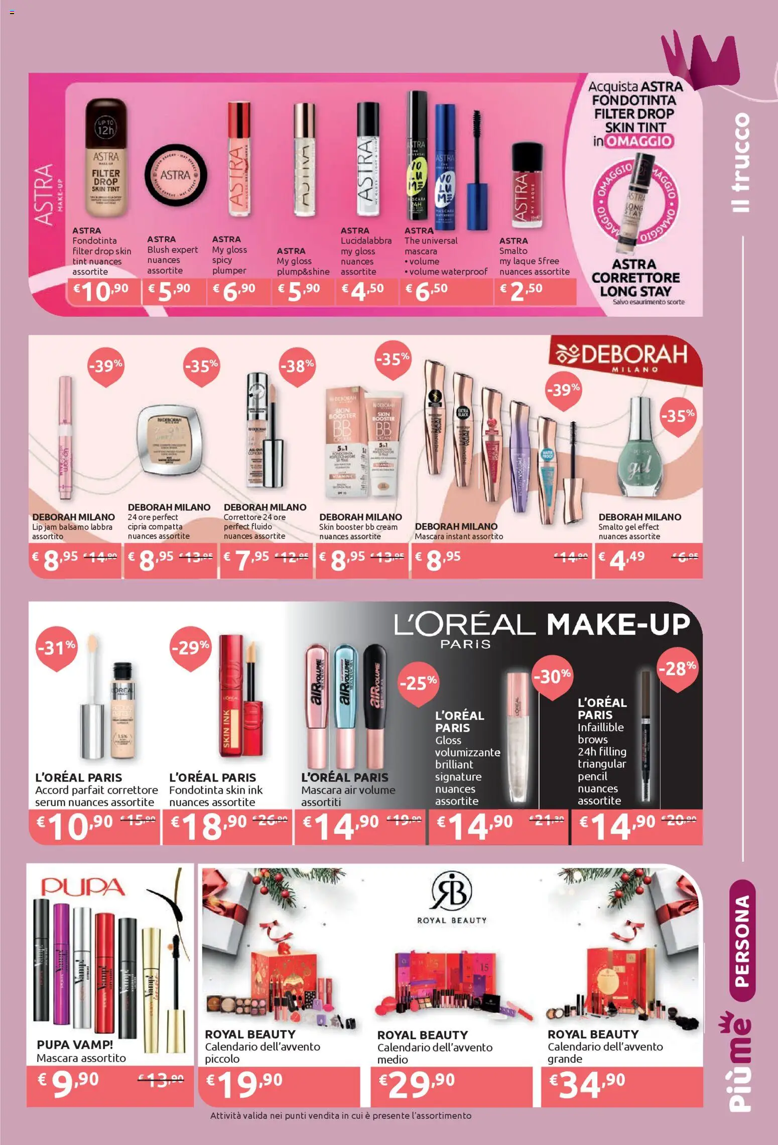 Volantino IperSoap del 17.11.2025 | Pagina: 19 | Prodotti: Lucidalabbra, Balsamo, Fondotinta, BB cream