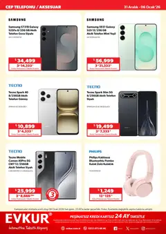 31.12.2025 tarihinden itibaren geçerli olan Evkur kataloğu önizlemesi | Sayfa: 2