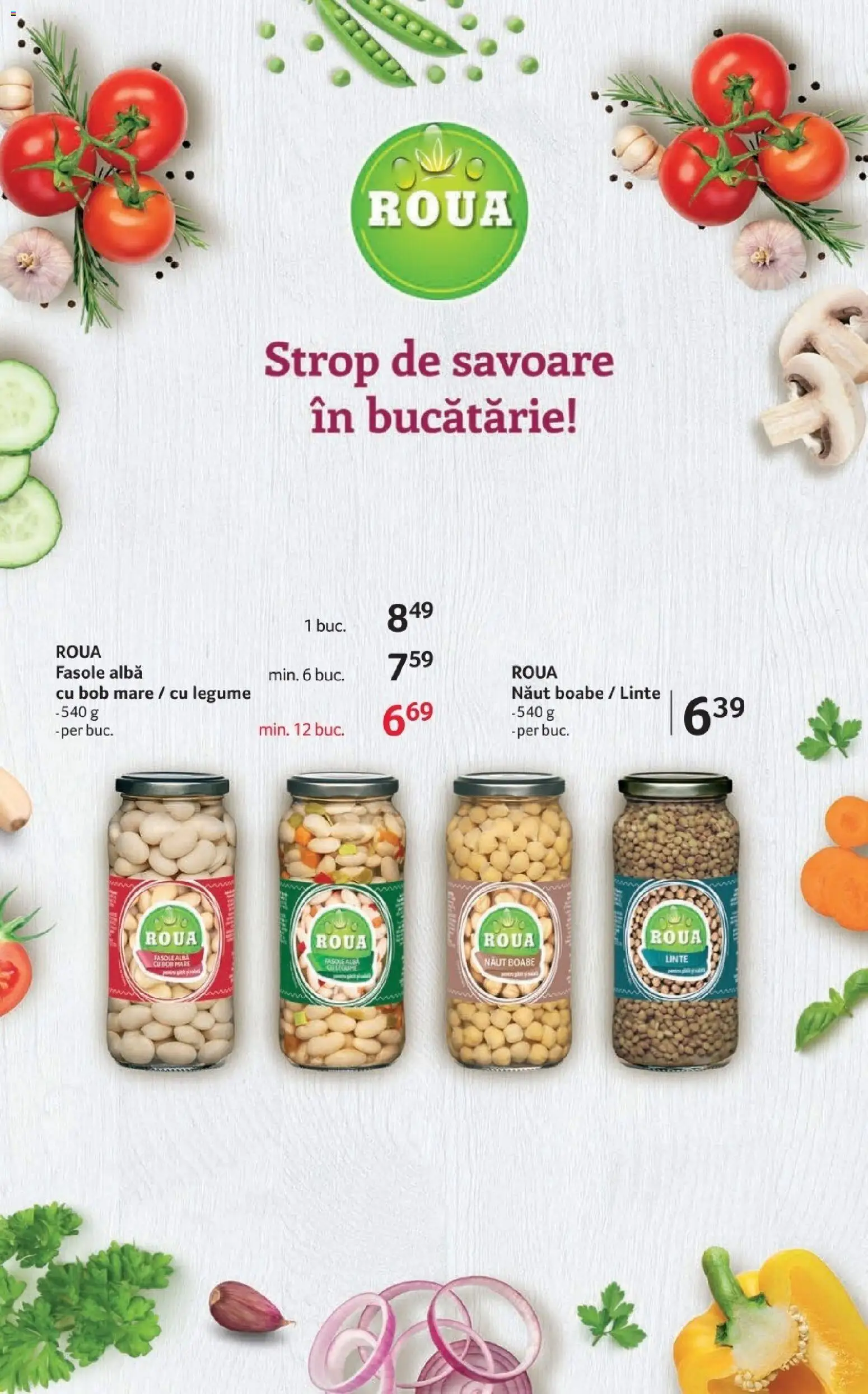 Noul catalog Selgros – valabil de la 06.03.2026 | Pagină: 14 | Produse: Bucătărie, Fasole albă, Legume