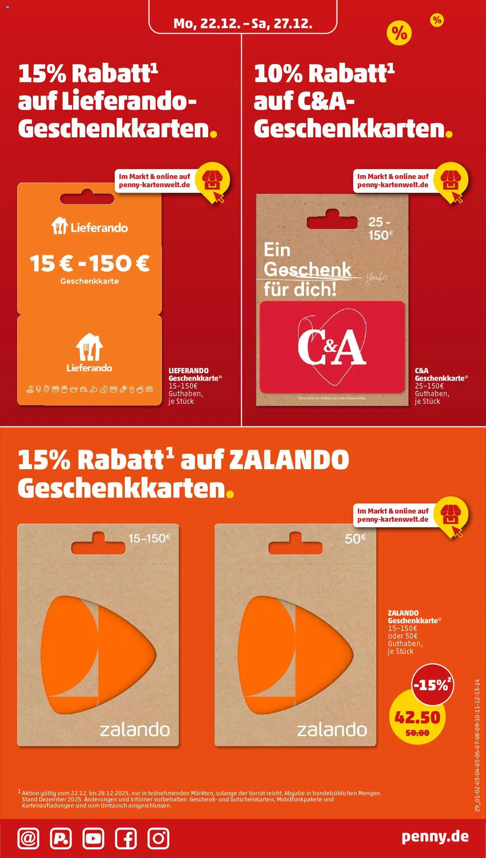 Penny Prospekt 	 – gültig ab 22.12.2025 | Seite: 33