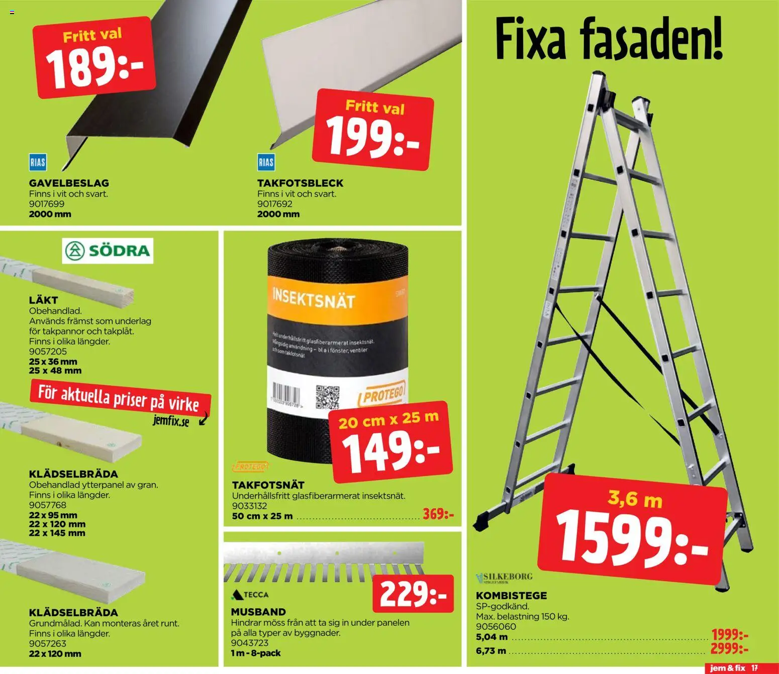 Jem & Fix reklamblad aktuell från 05.04.2026 | Sida: 17