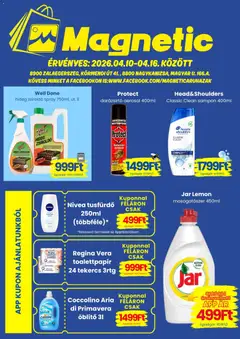Magnetic akciós újság - amely érvényes a következő dátumtól: 10.04.2026