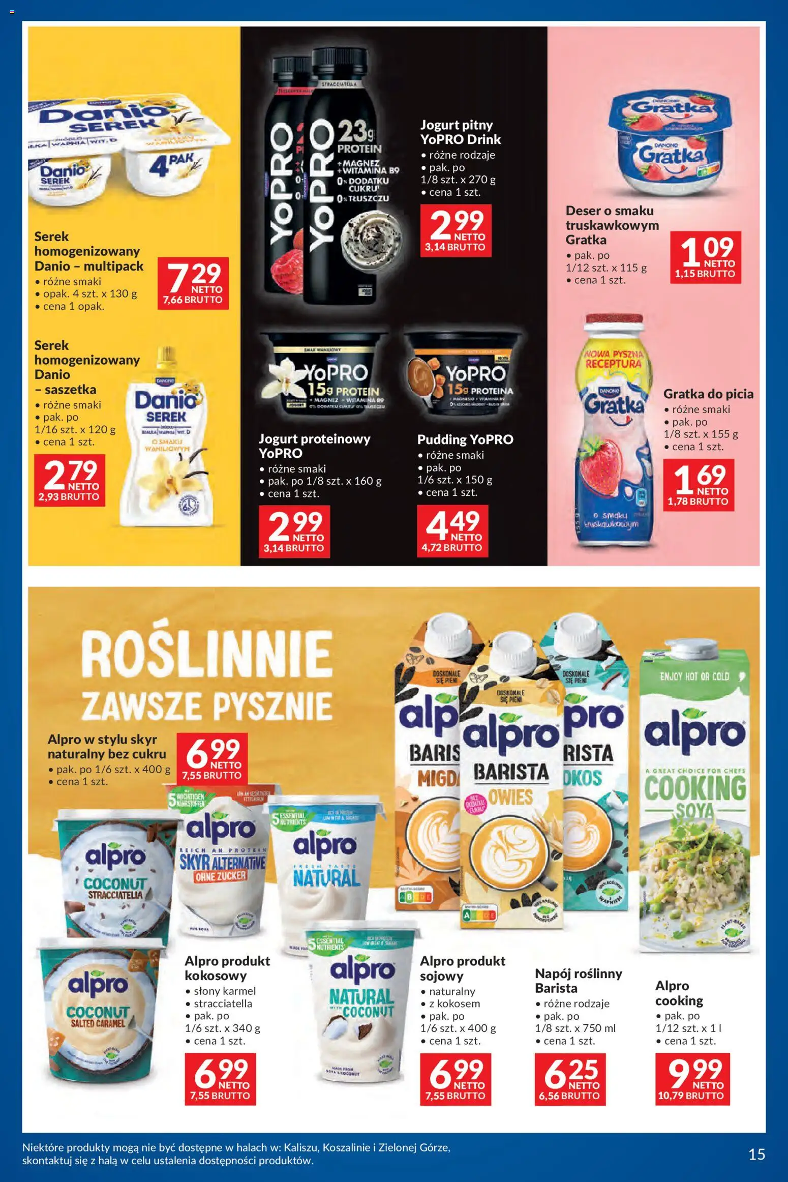 Makro Gazetka - Na wiosnę od 03.03.2026 | Strona: 15 | Produkty: Serek, Jogurt pitny, Jogurt, Skyr