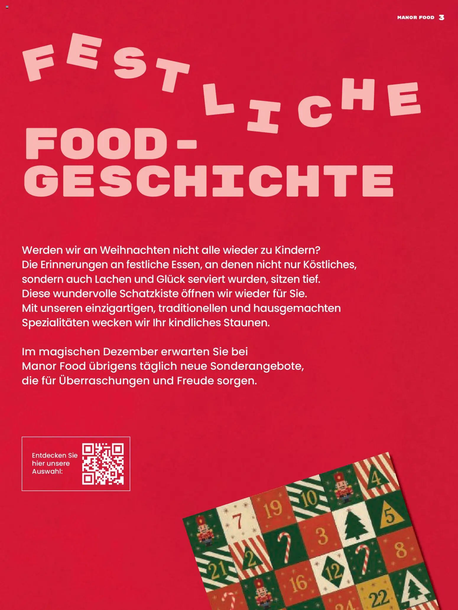 Manor Aktionen Frohes Fest für Grosse Kinder – gültig ab 09.12.2025 | Seite: 3