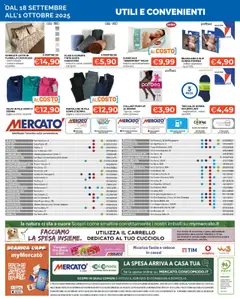 Volantino Mercatò del 18.09.2025 | Pagina: 16 | Prodotti: Pile, Plaid, Slip, Guanciale