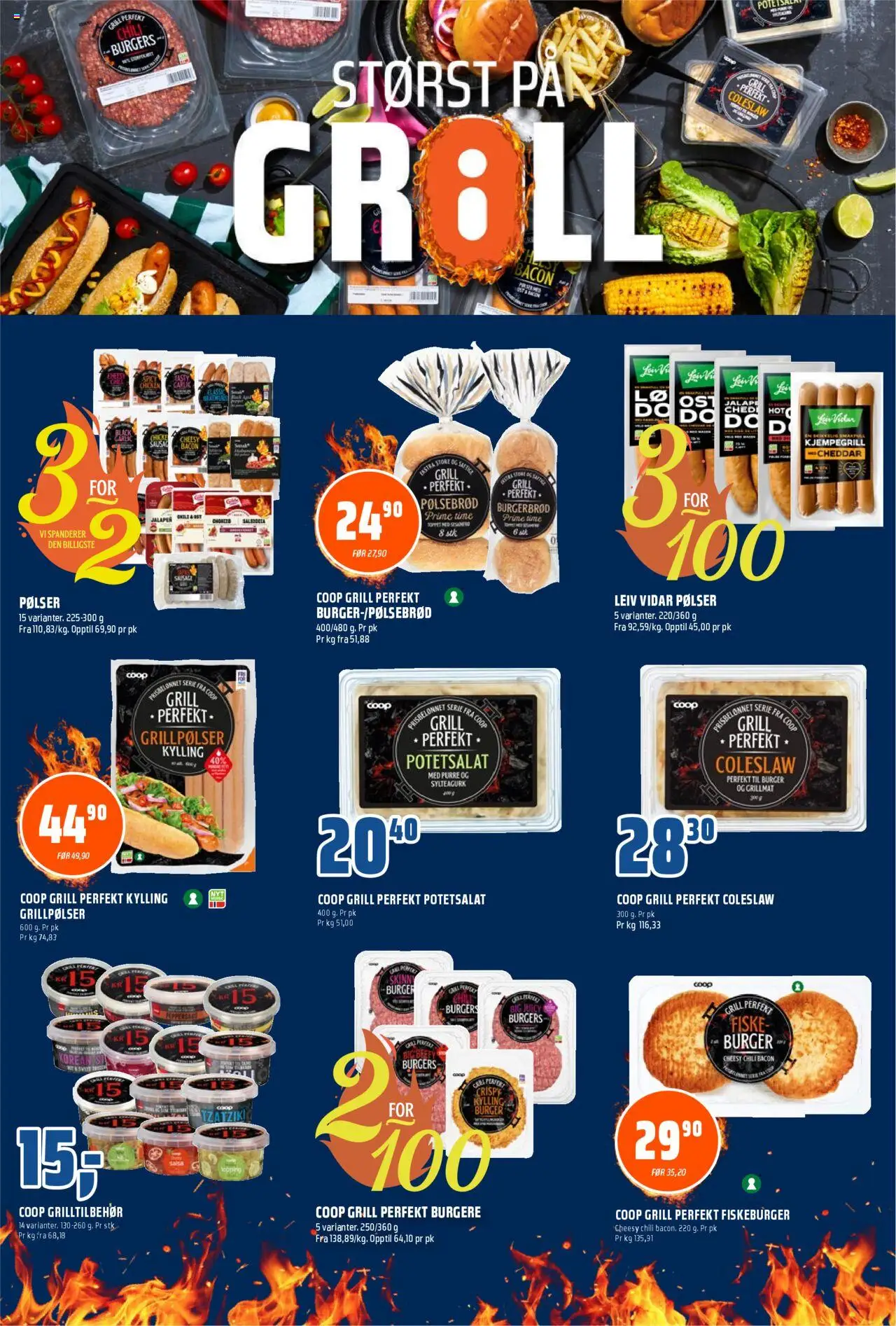  | Side: 14 | Produkter: Папір, Grill, Pølsebrød, Миска