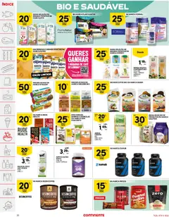 Pré-visualização BEBIDA VEGETAL CONTINENTE BIO, Bebida vegetal Continente Bio s/Glúten Aveia / Arroz e Amêndoa Emb.: 1L válido de 21.10.2025 | Página: 22 | Produtos: Agua, Máquina de café, Bolachas, Cereais