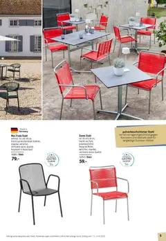Prodega Aktionen Outdoor-Ausstattung ab 01.03.2026 gültig | Seite: 5 | Produkte: Stuhl