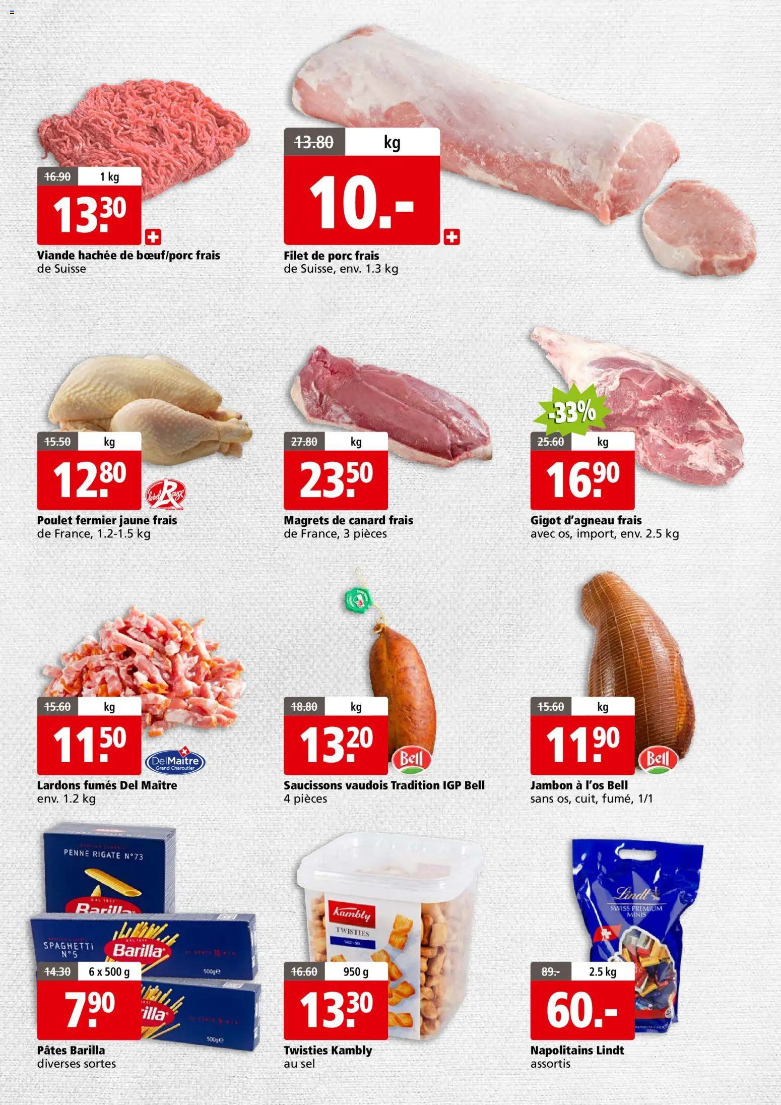 Aligro actionen Business Chavannes, Matran, Genève, Sion – gültig ab 23.03.2026 | Seite: 3 | Produkte: Barilla