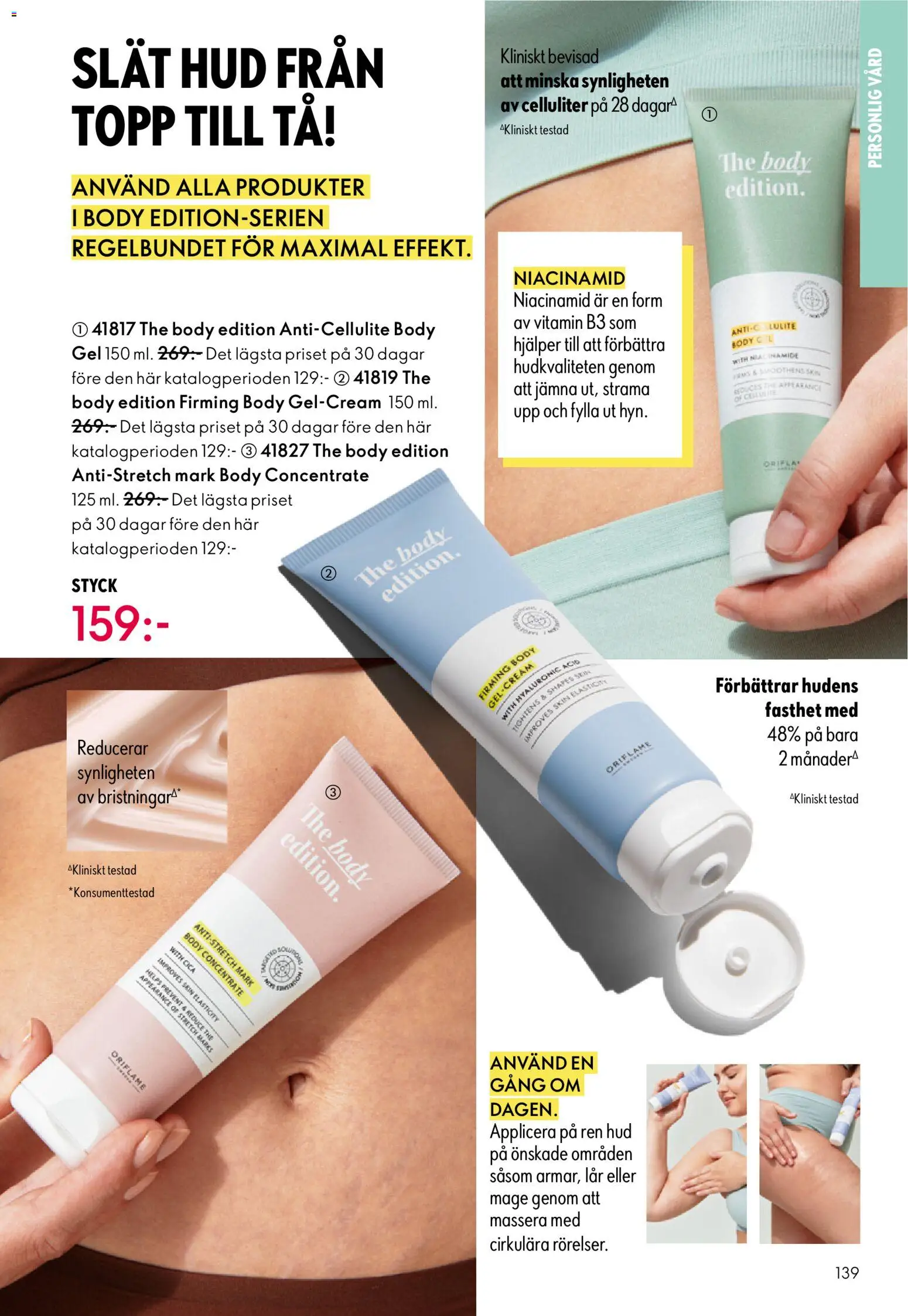 Oriflame reklamblad aktuell från 31.12.2025 | Sida: 139 | Produkter: Topp