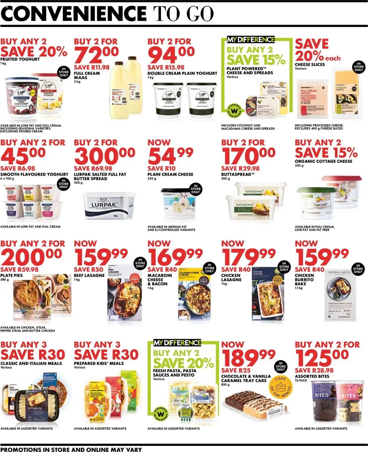 New Woolworths catalogue – valid from 20.10.2025 | Page: 4 | Products: Tray, Sauces, Beef, Cottage cheese