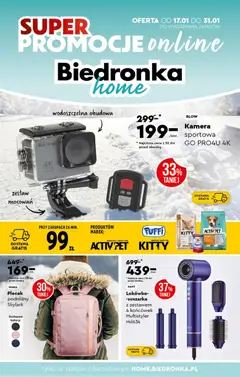 Pogląd oferty "Biedronka gazetka - Home" - ważna od 17.01.2026