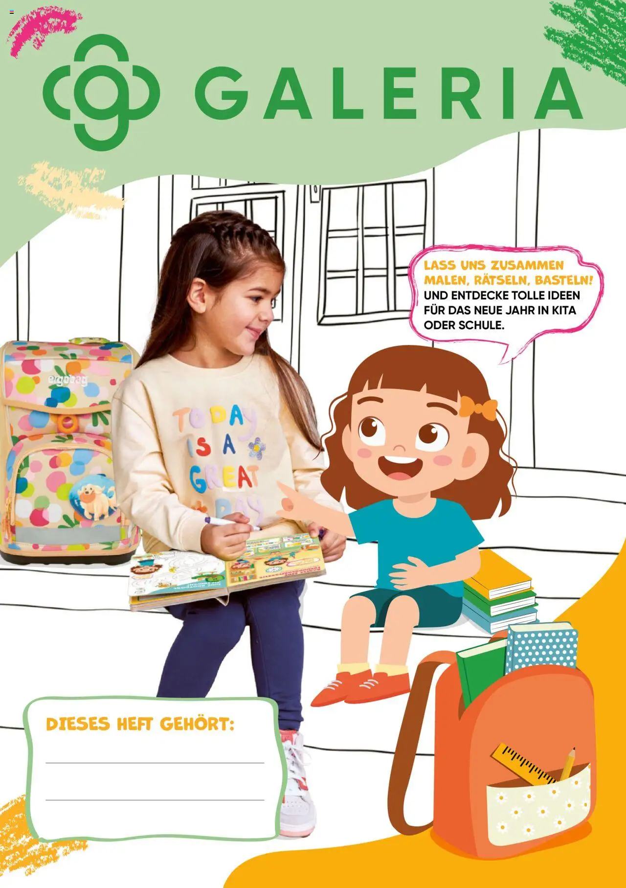 Galeria Karstadt Kaufhof  Kinder, Schule & mehr - gültig ab dem 17.03.2025 | Seite: 1