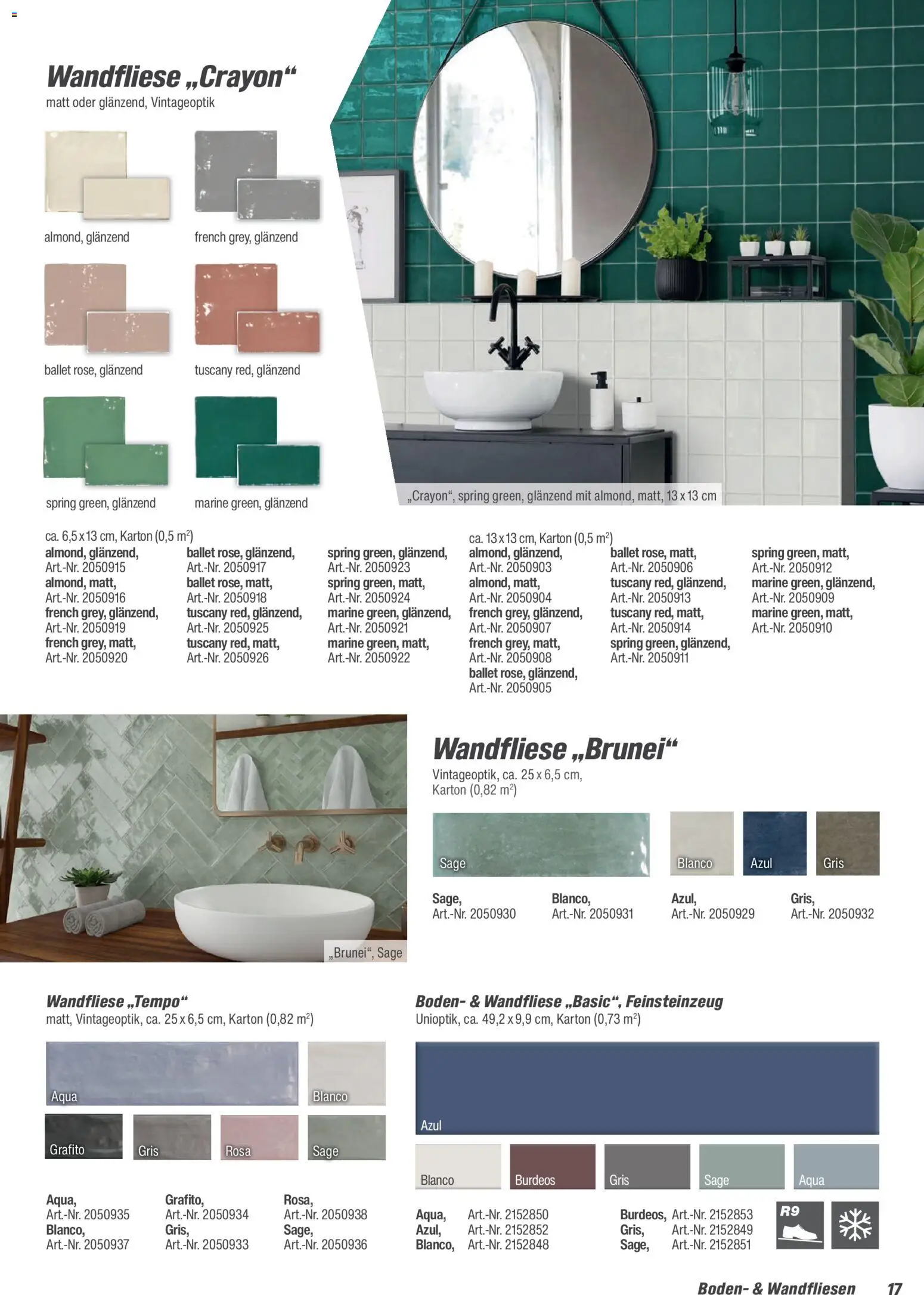 Toom Baumarkt Fliesen & Zubehör 2026 – gültig ab 01.01.2026 | Seite: 17