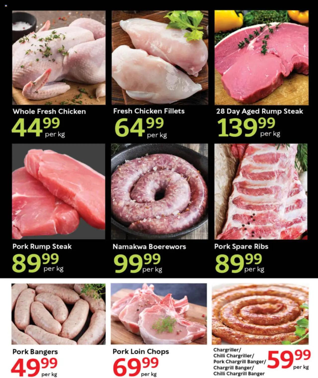 Oxford Freshmarket - Tuesday Specials │ valid from 26.08.2025 | Page: 3 | Products: Steak, Boerewors, Ribs, Chicken