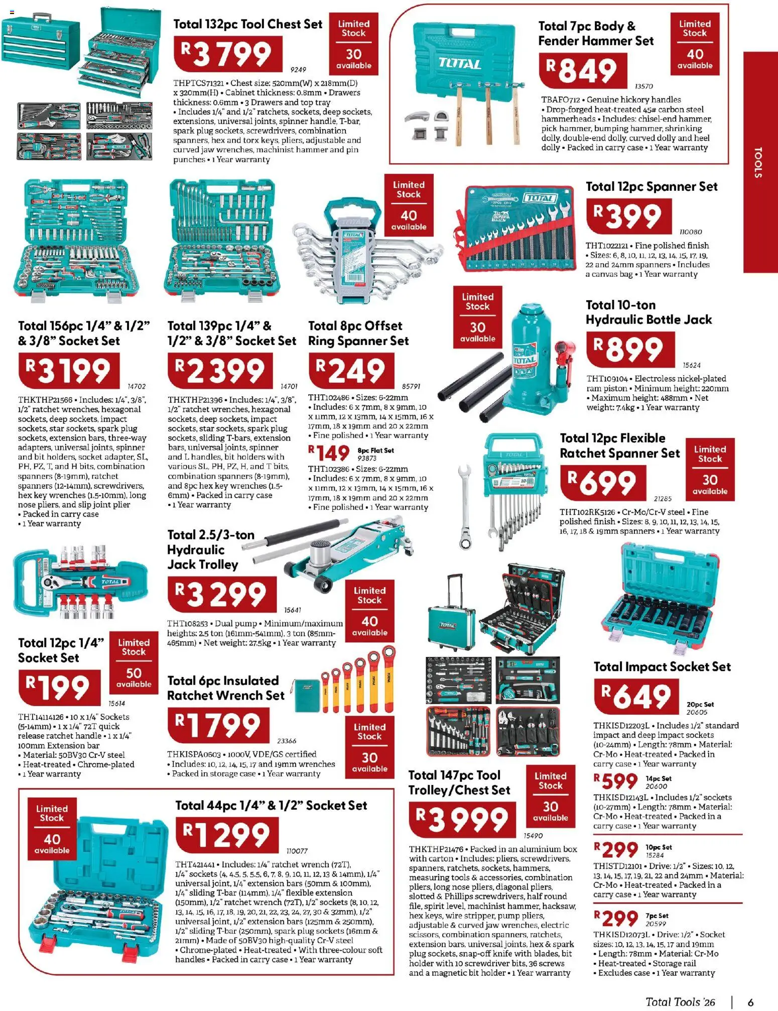 New Brights Hardware catalogue – valid from 25.04.2026 | Page: 7 | Products: Case, Wrench, Box, Canvas