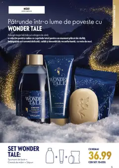 Ofertele Oriflame valabile de la 12.11.2025 | Pagină: 15 | Produse: Cremă, Cremă de mâini, Săpun, Spumant de baie