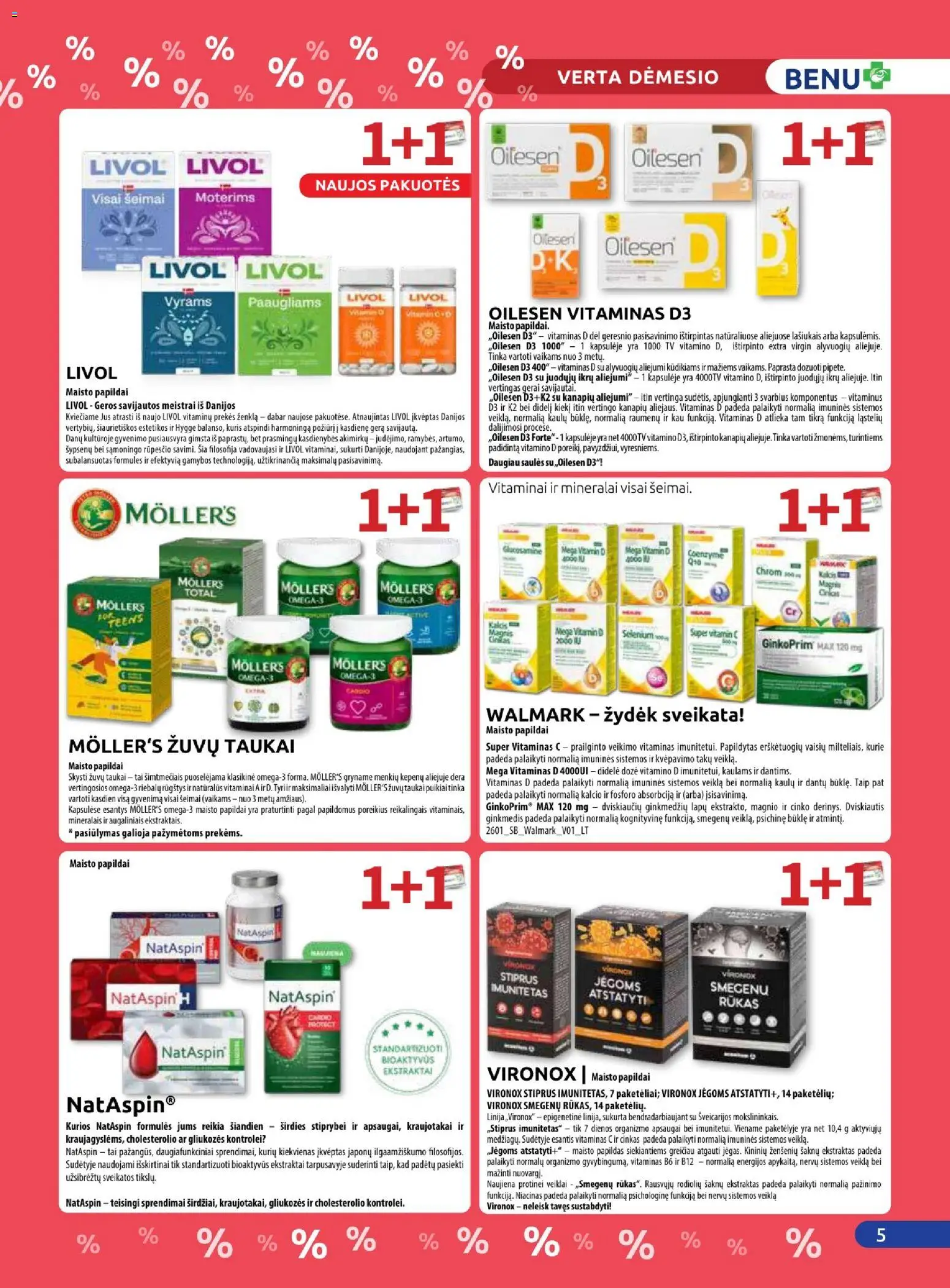 BENU akcijos nuo 01.02.2026 | Puslapis: 5 | Prekių: Tv