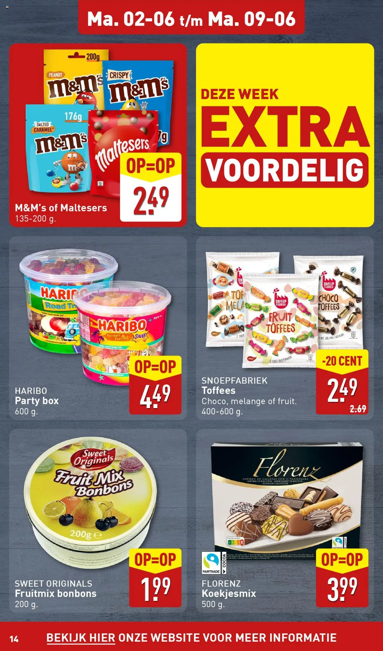 | Pagina: 14 | Producten: Snoep, Kinder, Box, Fruit