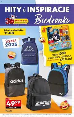 Pogląd oferty "Biedronka gazetka - Hity i inspiracje" - ważna od 11.08.2025