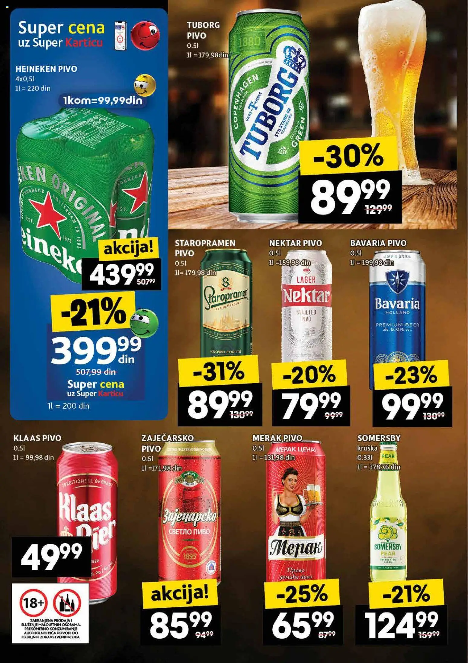 Idea katalog - važi od 20.11.2025 | Strana: 24 | Proizvode: Heineken, Cider, Nektar, Pivo