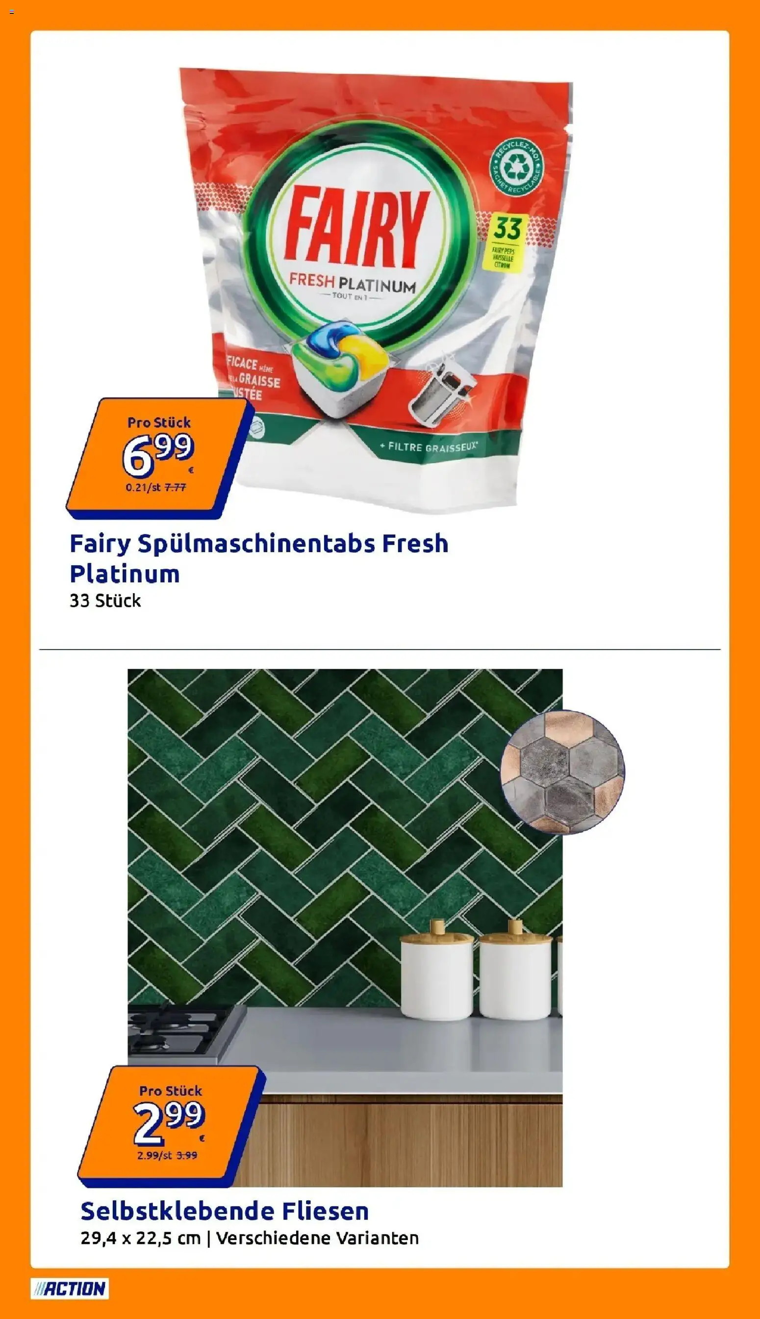 Action - Action: Kleine Preise, große Freude gültig ab 21.04.2026 | Seite: 9 | Produkte: Spülmaschinentabs