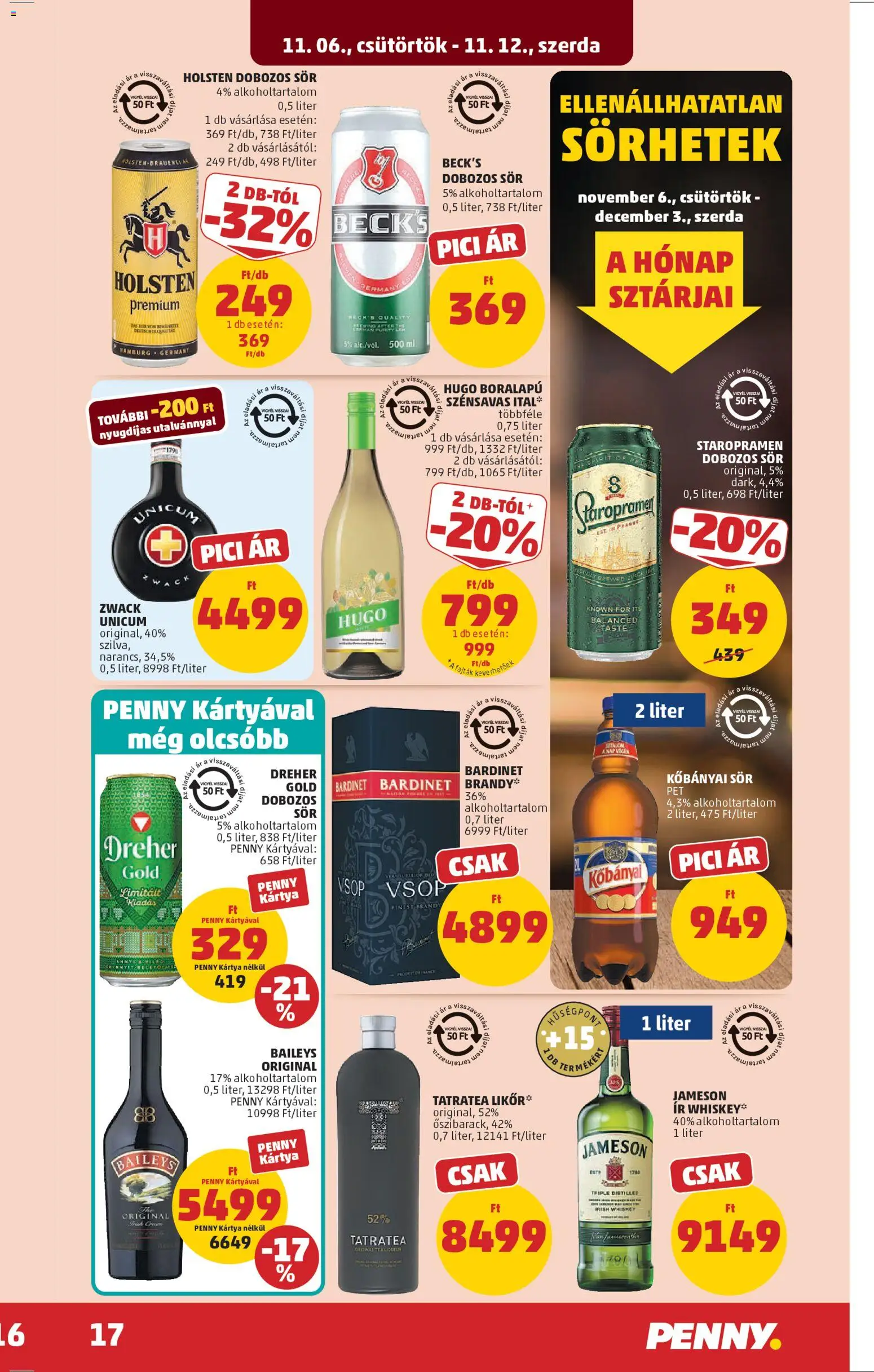 PENNY akciós ujság - amely érvényes a következő dátumtól: 06.11.2025 | Oldal: 21