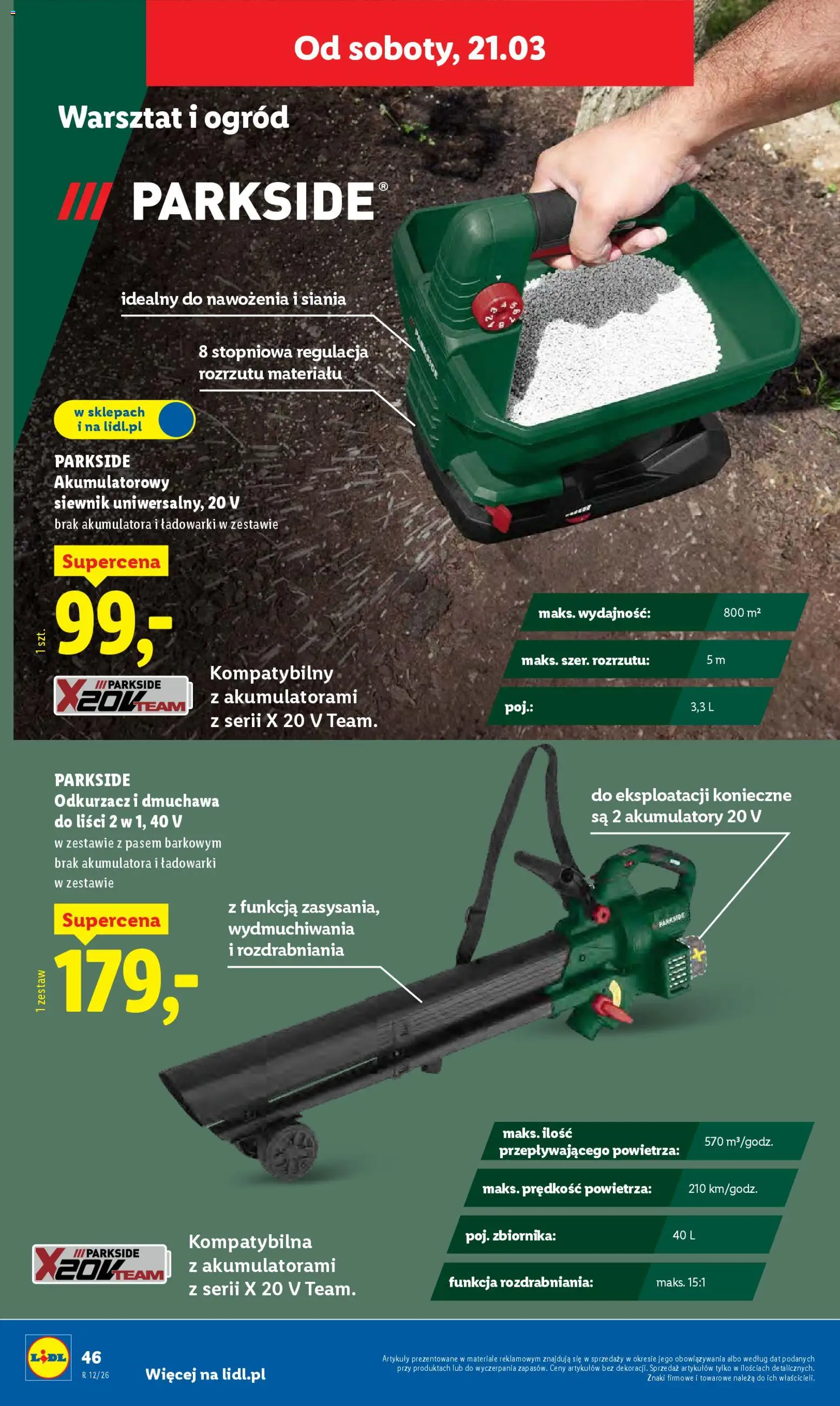 Lidl Katalog od 16.03.2026 | Strona: 54 | Produkty: Odkurzacz