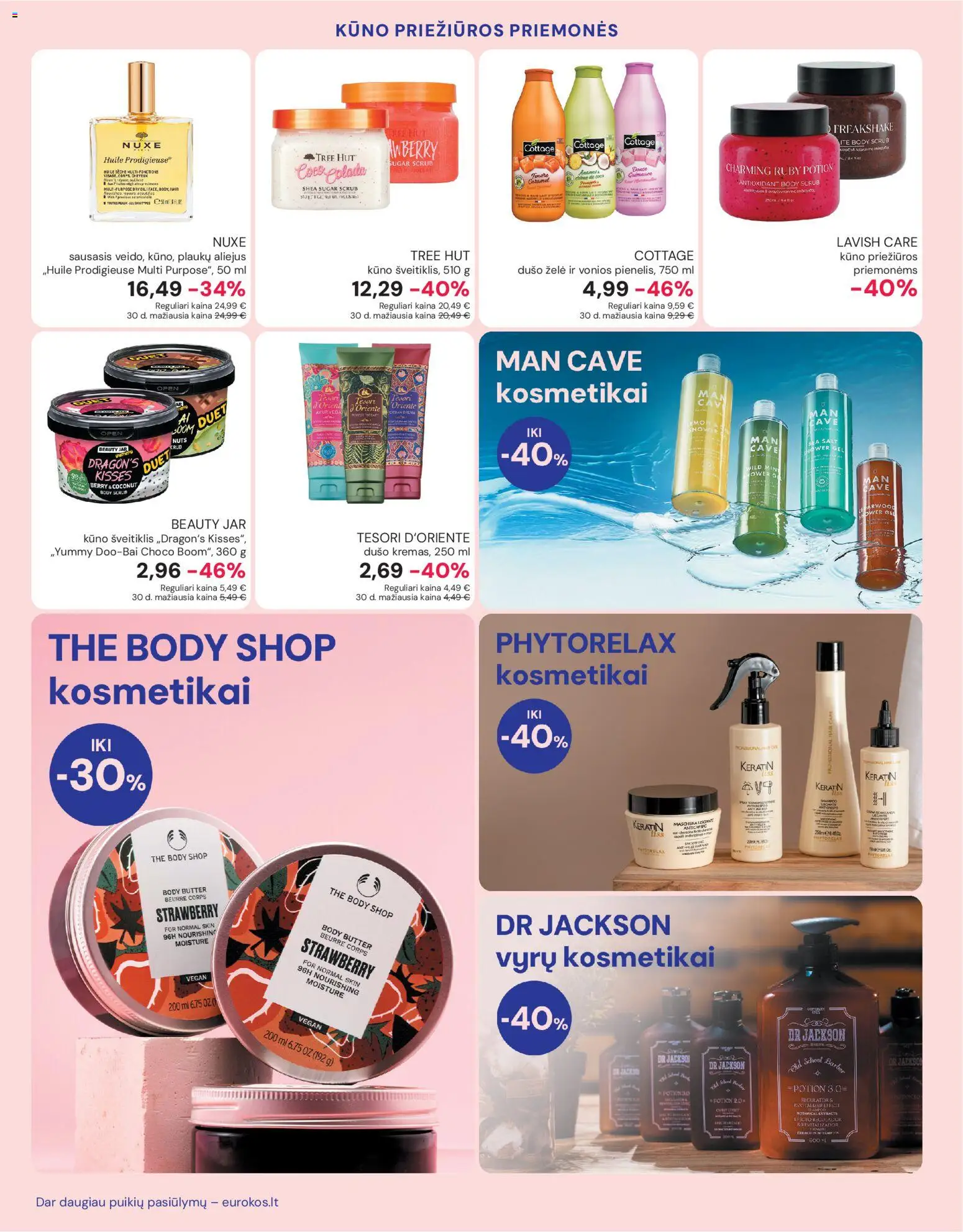 Eurokos akcijos nuo 25.11.2025 | Puslapis: 12 | Prekių: Plaukų aliejus, Šveitiklis, Aliejus, Dušo želė