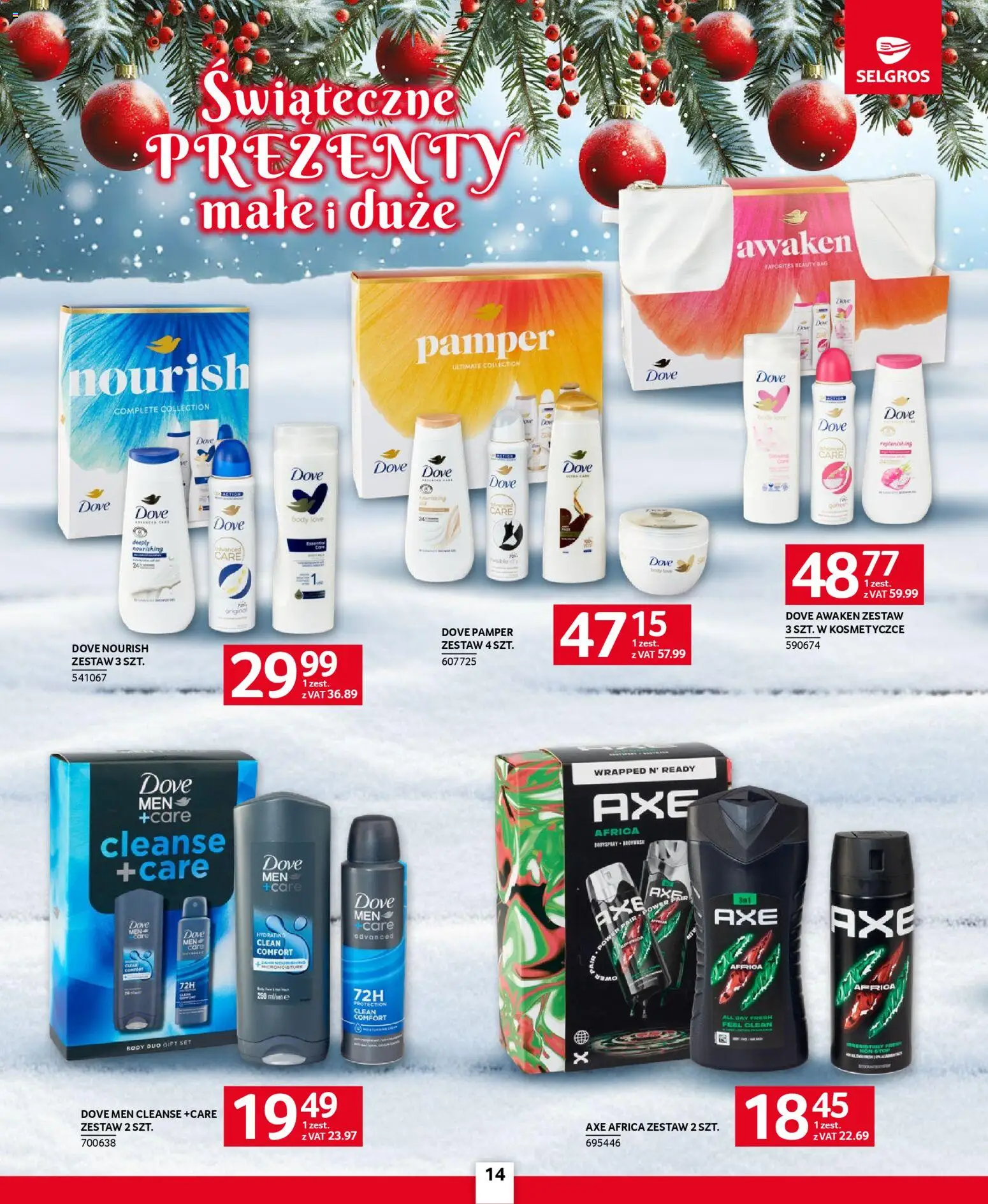 Selgros cash&carry Gazetka - Prezenty od 20.11.2025 | Strona: 10 | Produkty: Body