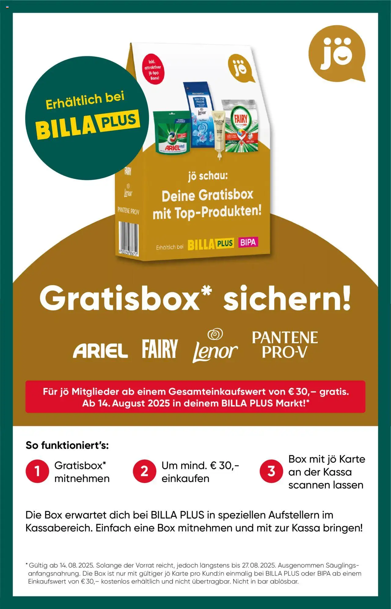 Billa Plus Flugblatt gültig ab 14.08.2025 | Seite: 17 | Produkte: Box