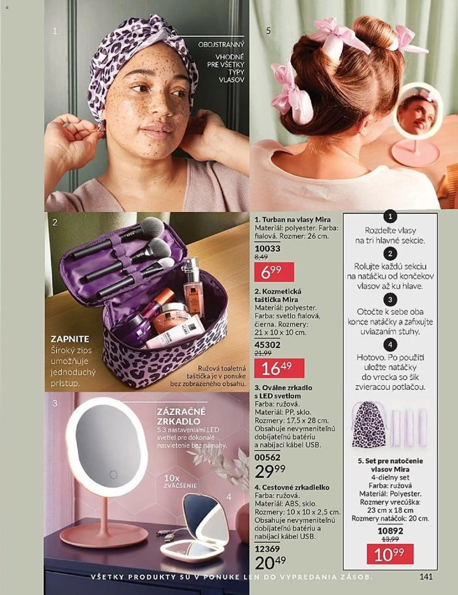 Nové Avon akcie – leták je platný od 01.01.2026 | Strana: 141 | Produkty: Zrkadlo, Svetlo, Led, Kábel