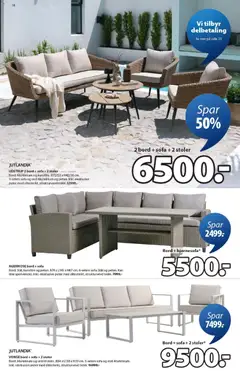 Forhåndsvisning av JYSK kundeavis gyldig fra 09.03.2026 | Side: 18 | Produkter: Sofa, Bord, Stol