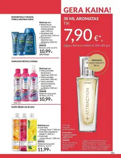 AVON leidinys│galioja nuo 01.07.2025 | Puslapis: 185 | Prekių: Balzamas, Kvapusis vanduo, Šampūnas, Kremas