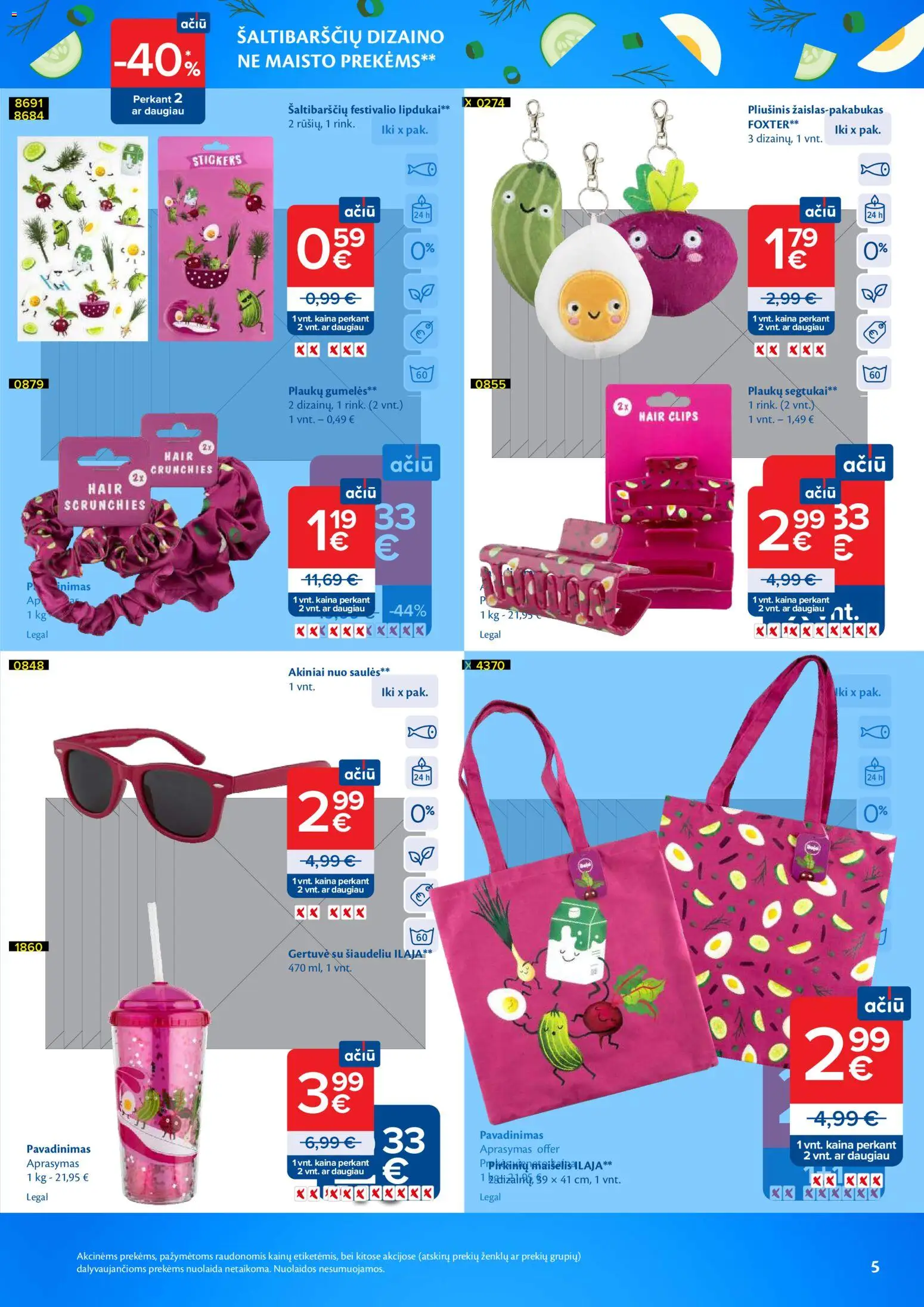 MAXIMA akcijos nuo 21.04.2026 | Puslapis: 5 | Prekių: Akiniai nuo saulės, Akiniai