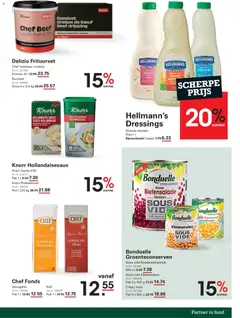 Sligro folder - Voorbeeld van een folder van Sligro, geldig van 09.04.2026 | Pagina: 15 | Producten: Fles, Kikkererwten, Groenten, Yoghurt