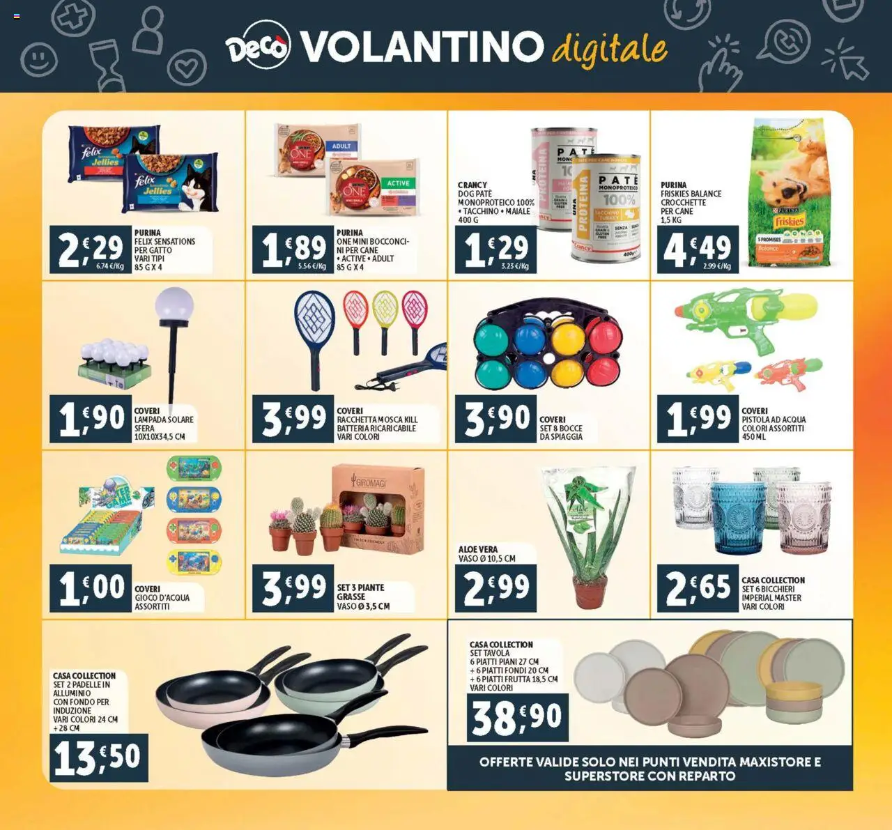 Volantino Decò del 18.07.2025 | Pagina: 31 | Prodotti: Paté, Frutta, Gioco, Batteria