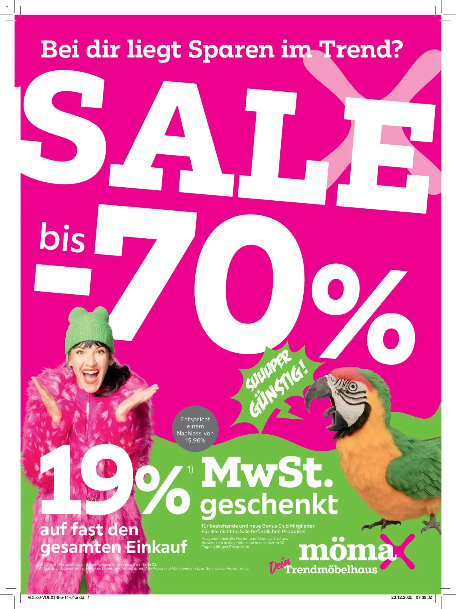 Mömax Prospekt 	 – gültig ab 27.12.2025 | Seite: 1