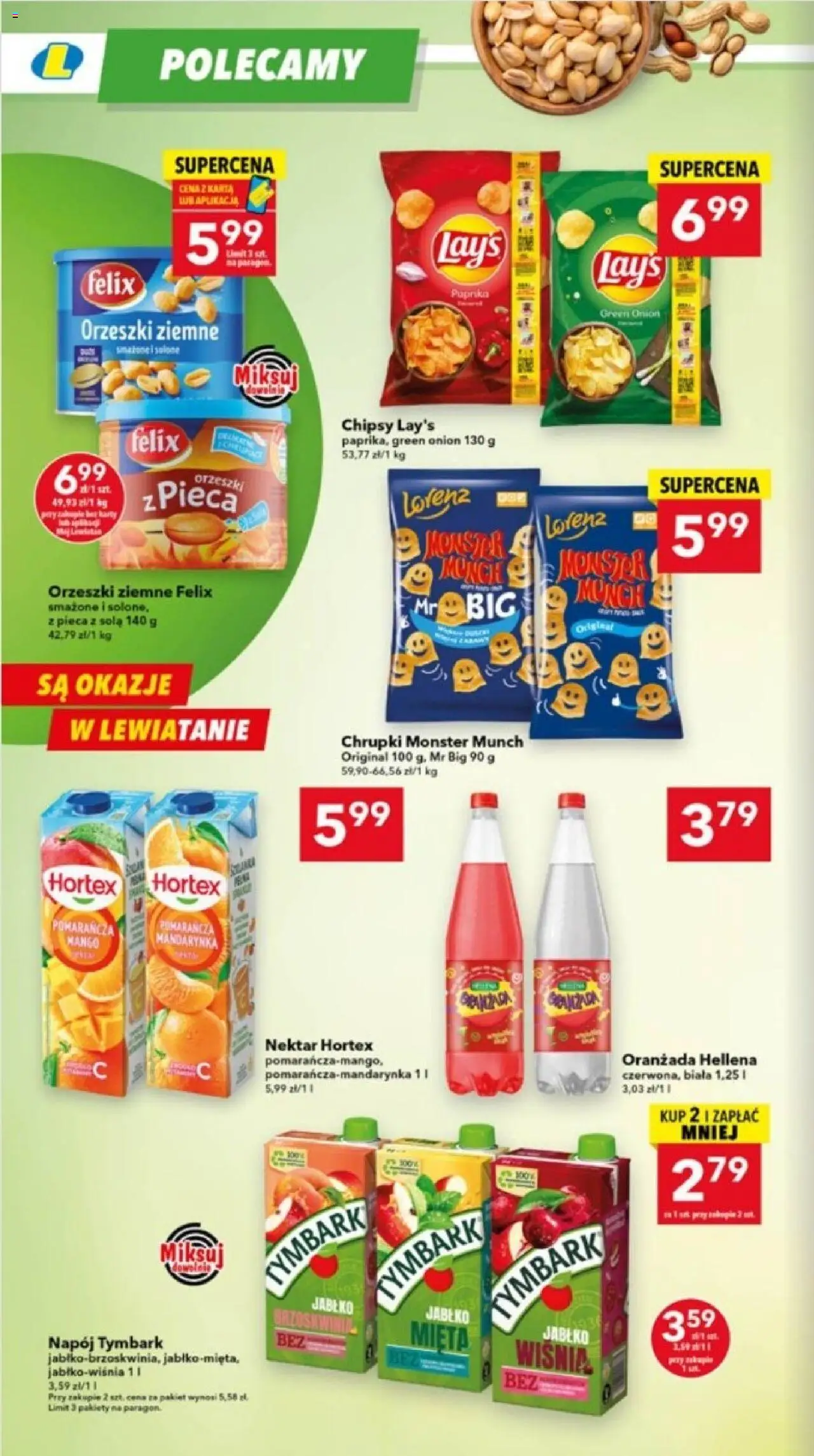 Lewiatan gazetka - Katowice od 13.08.2025 | Strona: 6 | Produkty: Mango, Karta, Chipsy, Mięta