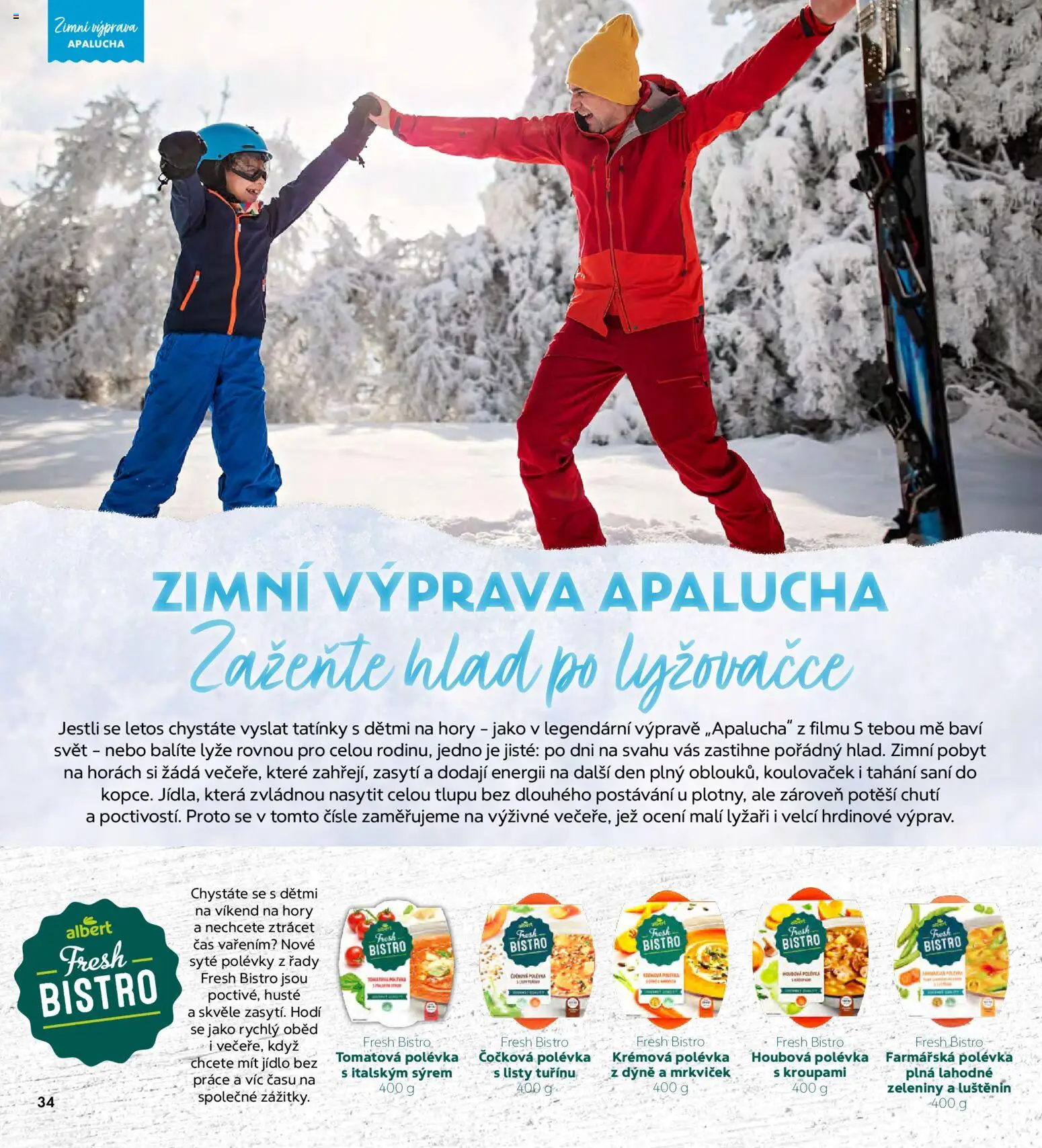 Albert magazín od 01.02.2026 | Strana: 34 | Produkty: Lyže, Dýně