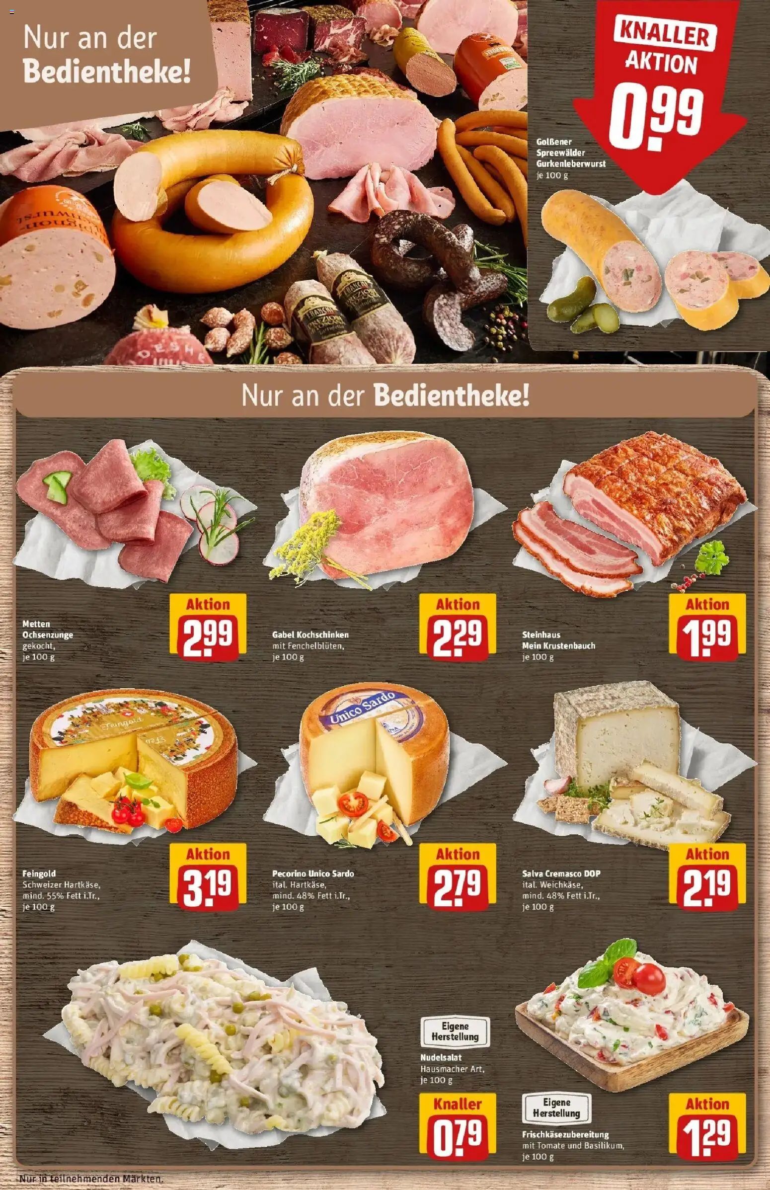 Rewe Prospekt Wandlitz Ot Basdorf	 – gültig ab 30.03.2026 | Seite: 13 | Produkte: Pasta
