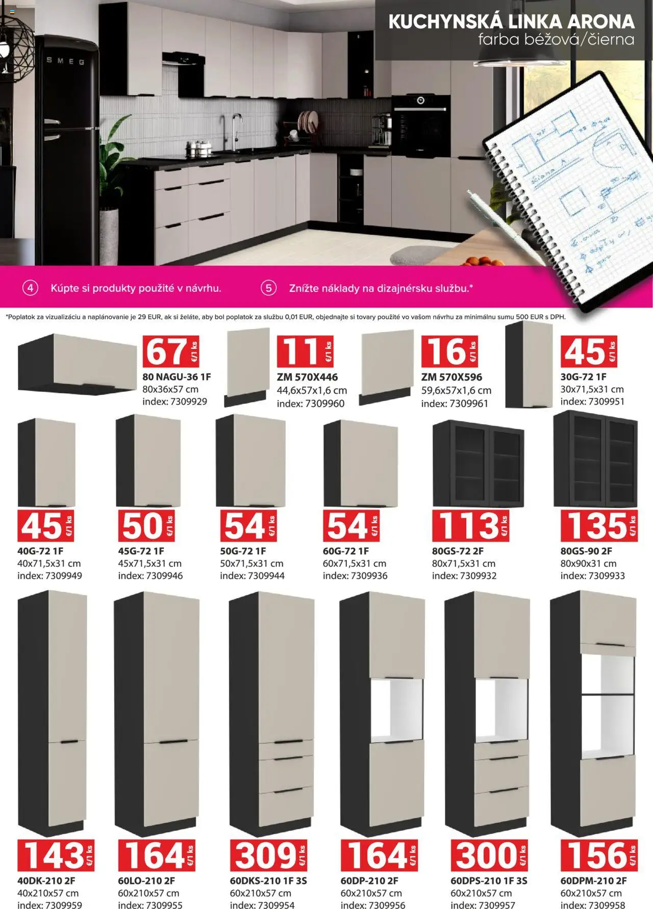 Merkury Market nábytok, sedačky, matrace │ platný od 01.08.2025 | Strana: 7 | Produkty: Kuchynská linka