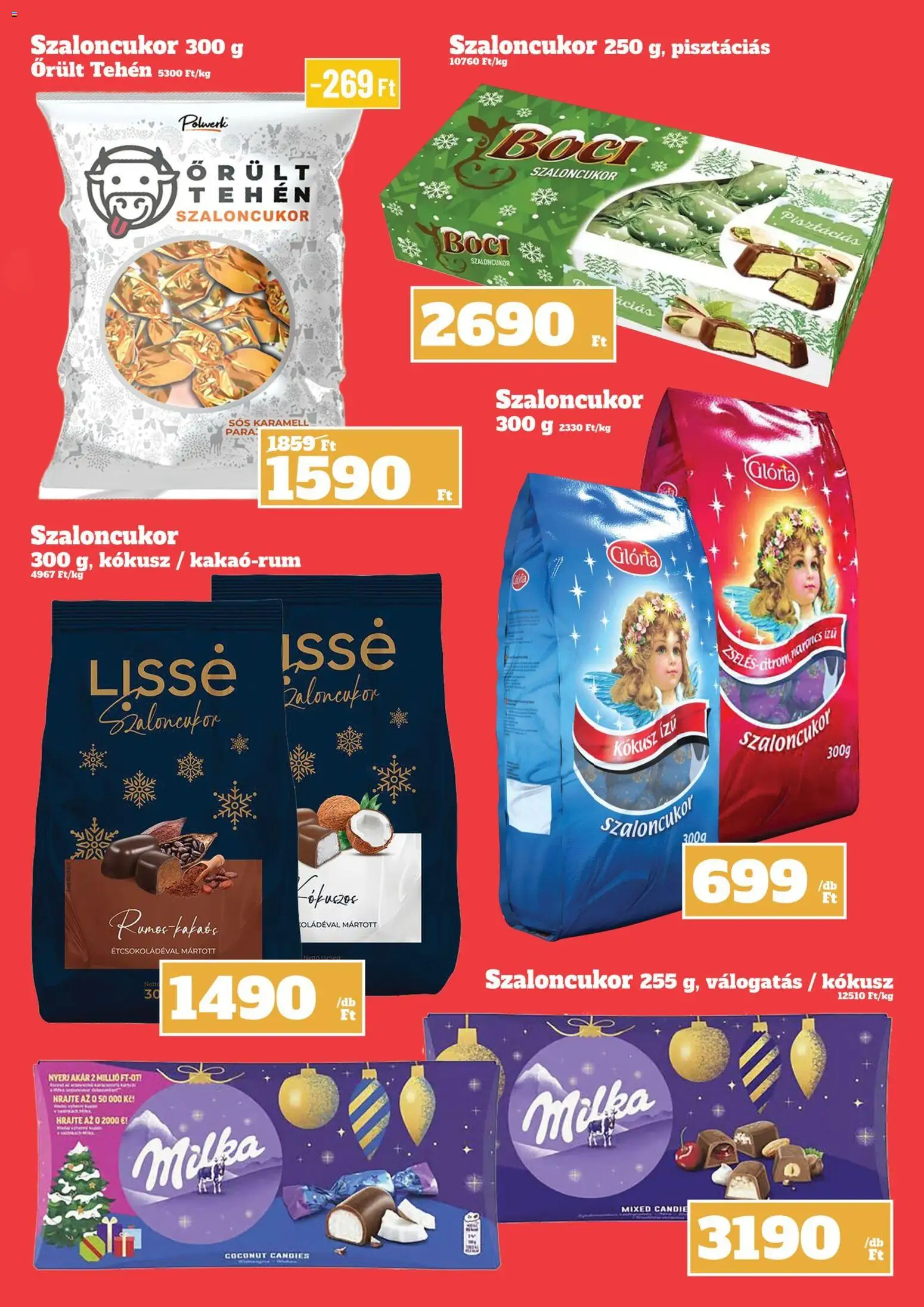 Family Diszkont akciós ujság - amely érvényes a következő dátumtól: 06.11.2025 | Oldal: 7 | Termékek: Szaloncukor, Kokusz