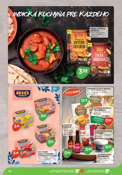 Terno leták platný od 10.11.2025 | Strana: 14 | Produkty: Kuchyňa, Šalát, Omáčka, Kurkuma