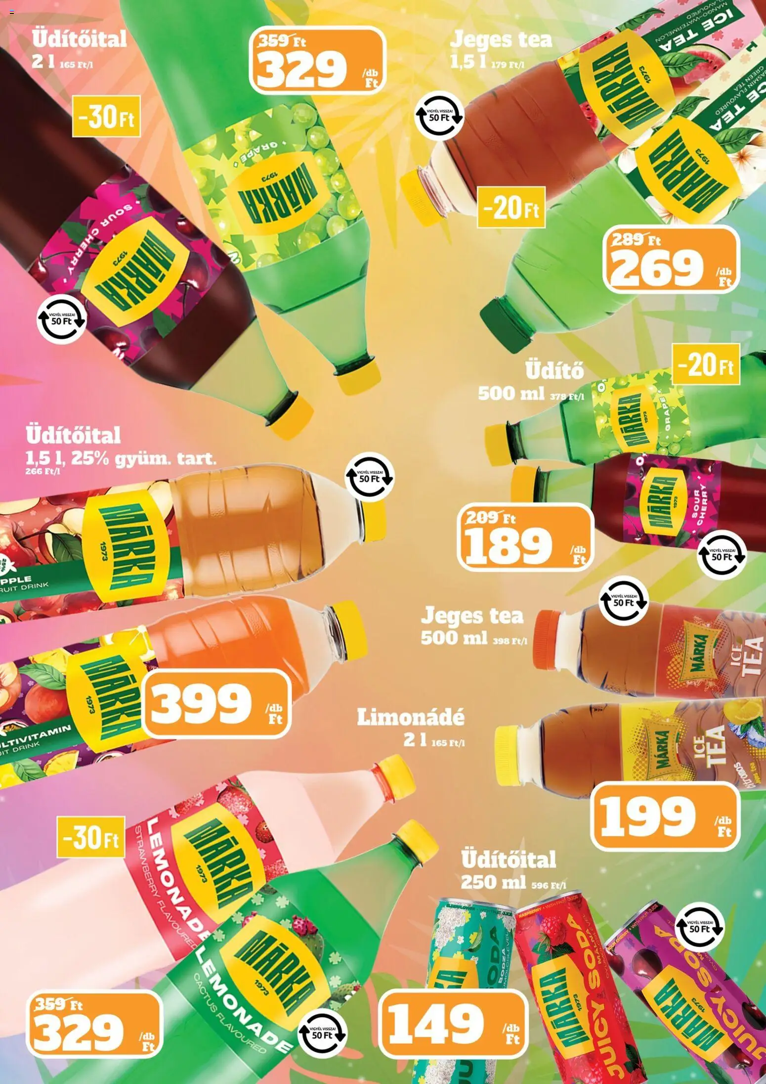 Family Diszkont akciós ujság - amely érvényes a következő dátumtól: 06.11.2025 | Oldal: 18 | Termékek: Ice tea, Limonádé, Tea, Só