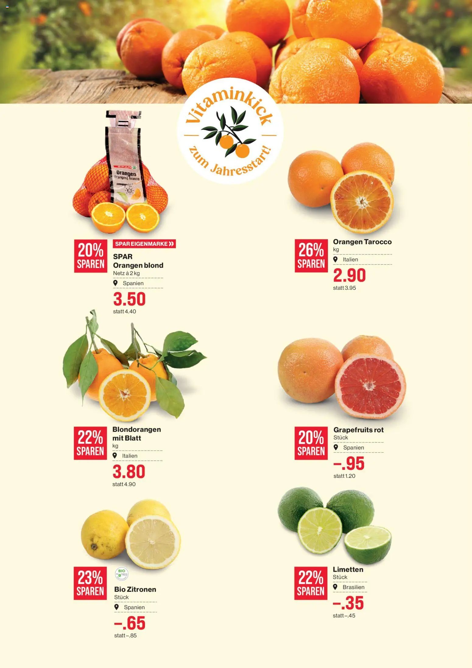 SPAR Aktionen – gültig ab 08.01.2026 | Seite: 5 | Produkte: Kammerjunker, Orangen