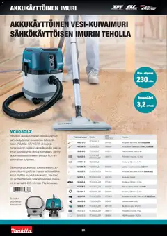 Makita-mainoslehti voimassa 01.12.2025 alkaen | Sivu: 28