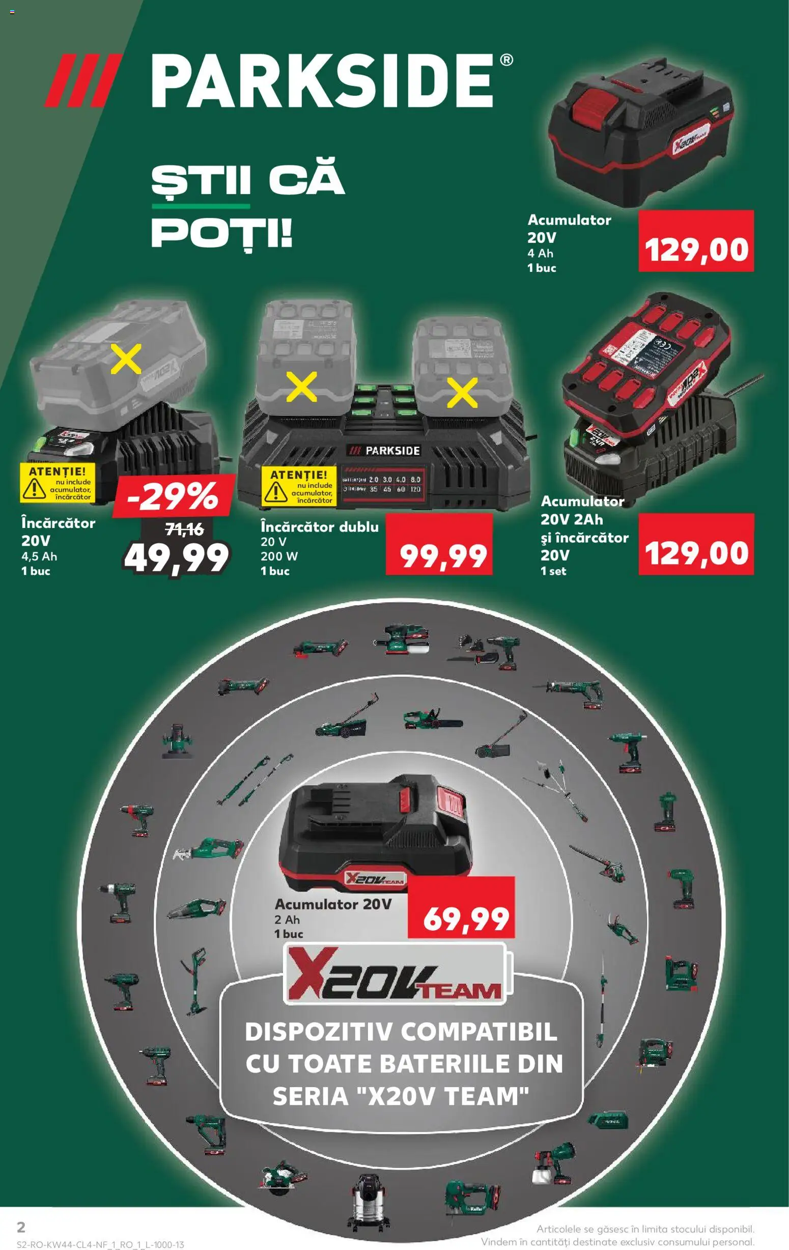 Noul catalog Kaufland – valabil de la 29.10.2025 | Pagină: 2 | Produse: Încărcător